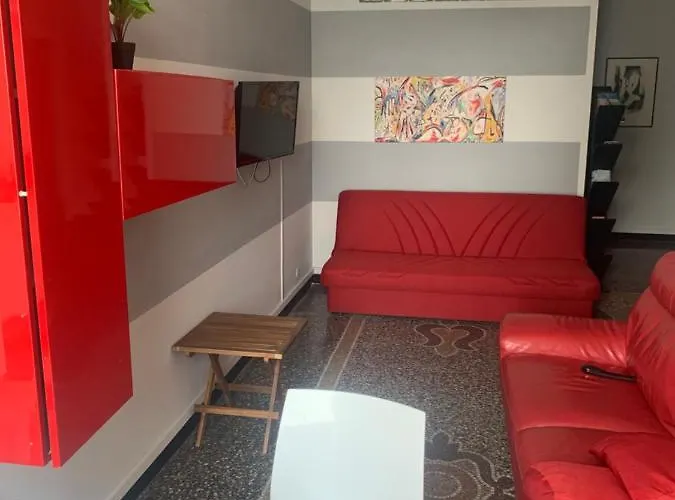 Loft 53 Waterfront Of Pegli Lägenhet